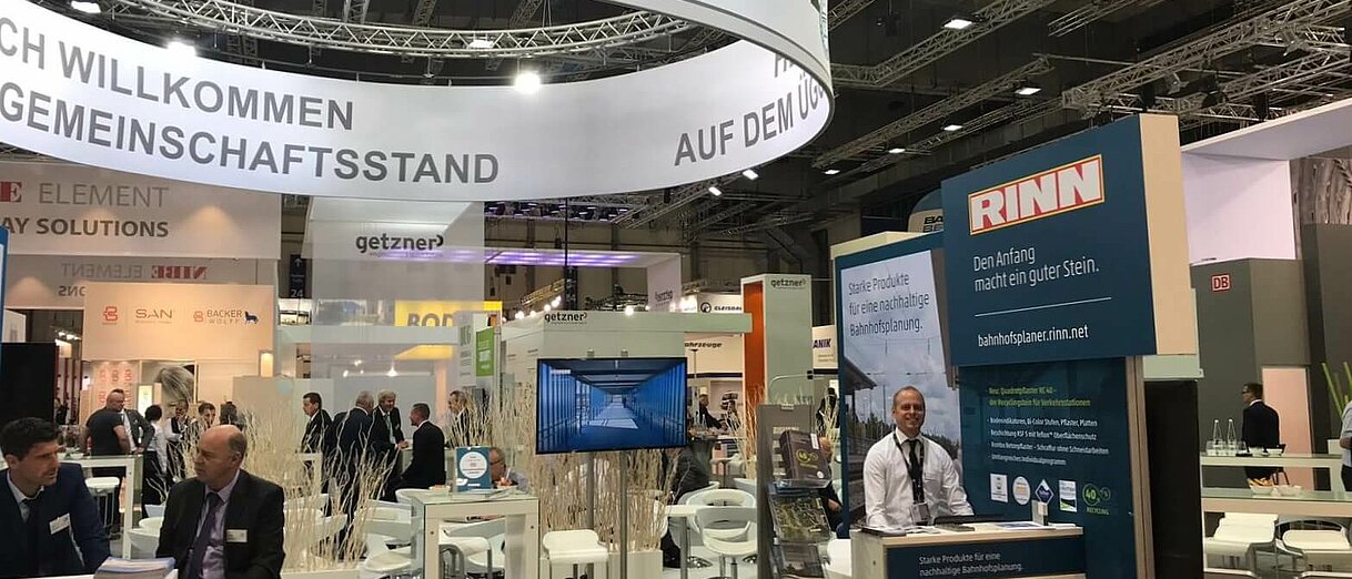Rinn Messestand auf der InnoTrans 2018 Berlin 